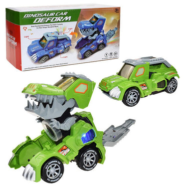 Transformar Coche Dino | Dale a tu hijo aventuras infinitas - El coche dinosaurio transformable definitivo